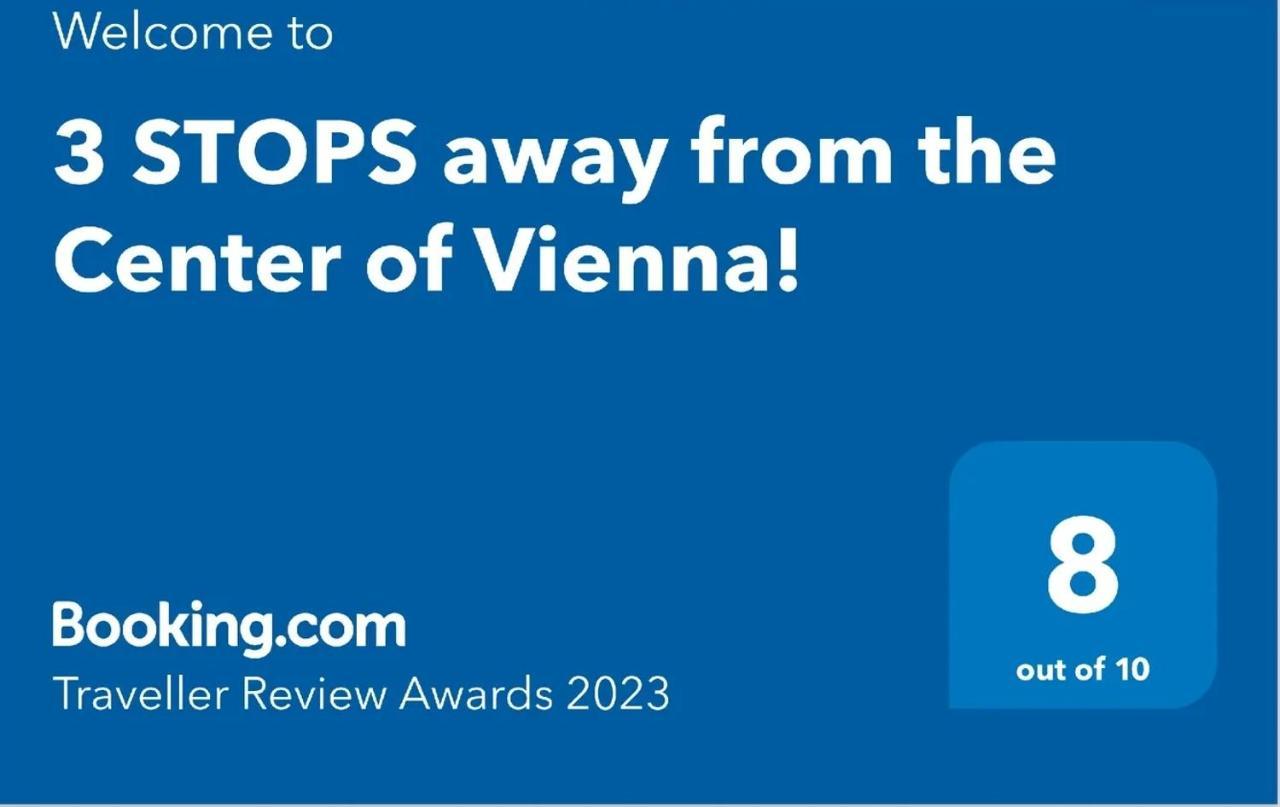 Center ! 3 Stops Away From The Center Of Vienna! Exteriör bild